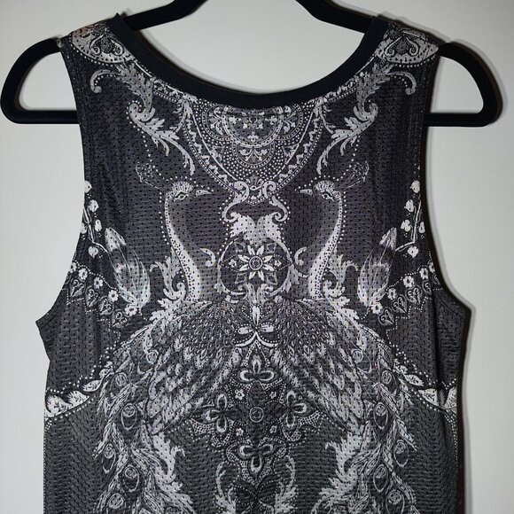 ADIDAS ORIGINALS Pavao Printed Tank Dress - Black - Size XS - Picture 4 of 13